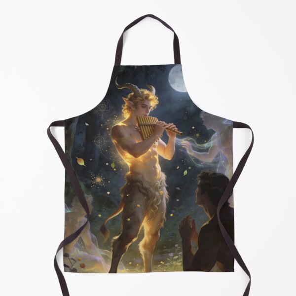 Item preview, Moonlit Pan - Mythical Forest Serenade designed and sold by MysticOzzy.
