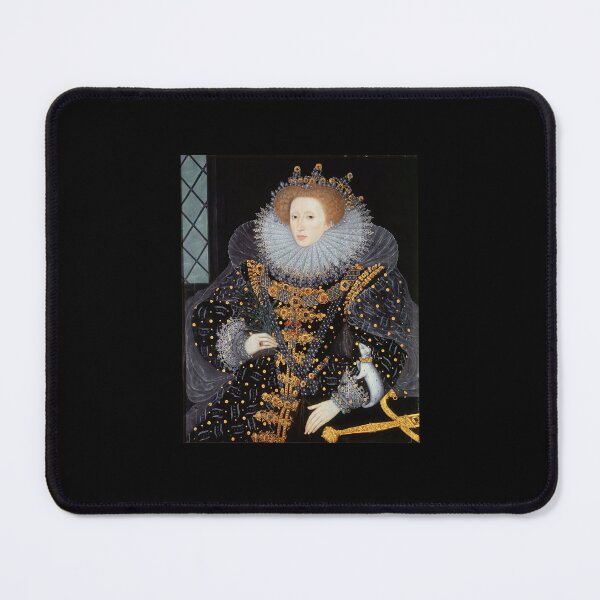Item preview, Queen Elizabeth I of England Portrait in Ornate Black Gown designed and sold by TeeARTHY.