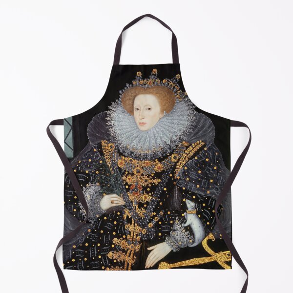 Item preview, Queen Elizabeth I of England Portrait in Ornate Black Gown designed and sold by TeeARTHY.