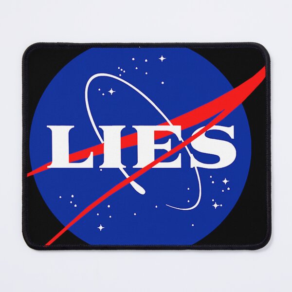 Item preview, Nasa Lies Logo designed and sold by LeonTeise.
