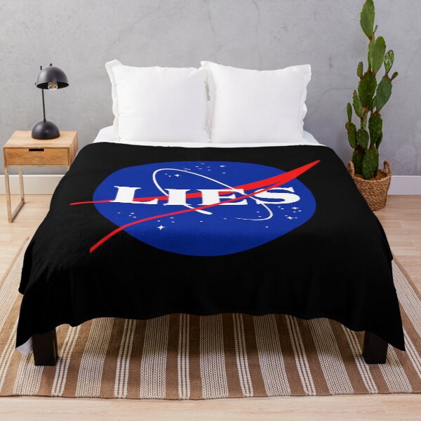 Item preview, Nasa Lies Logo designed and sold by LeonTeise.