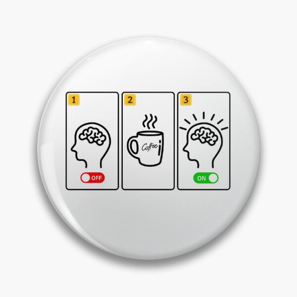 Item preview, Coffee – The ON/OFF Switch for Human Brains designed and sold by dadnladdesigns.