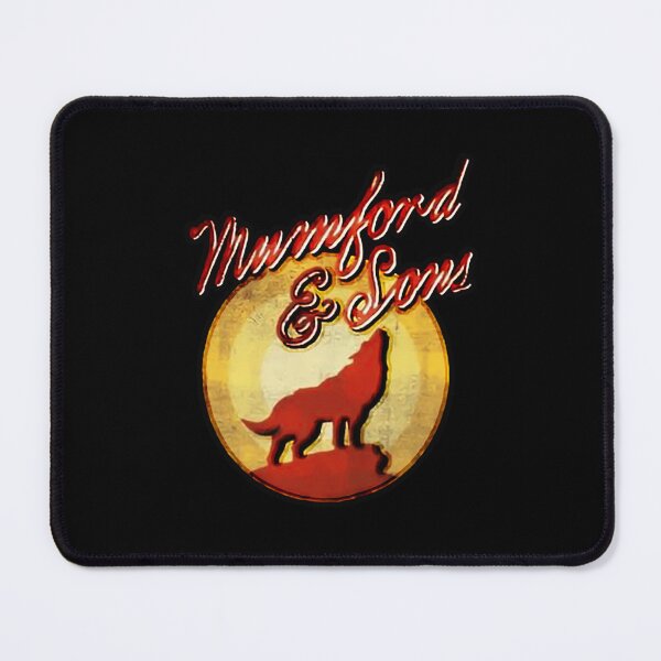 Item preview, Mumford and Sons Folk Rock Wolf Moon Vintage Design designed and sold by oliverkstoks.