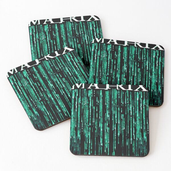 Item preview, The Matrix Movie Code Logo designed and sold by LeonTeise.