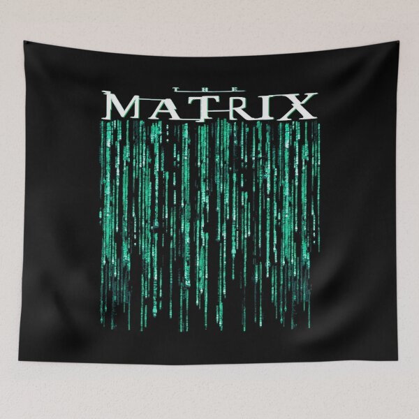 Item preview, The Matrix Movie Code Logo designed and sold by LeonTeise.