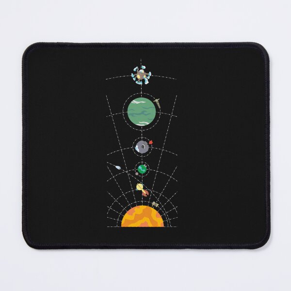Item preview, Outer Wilds Hearthian System Map designed and sold by Sameera Lakshitha.