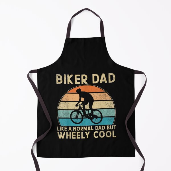 Item preview, Biker Dad Like A Normal Dad Wheely Cooler Cycling Bicycle designed and sold by MerchDeviant.