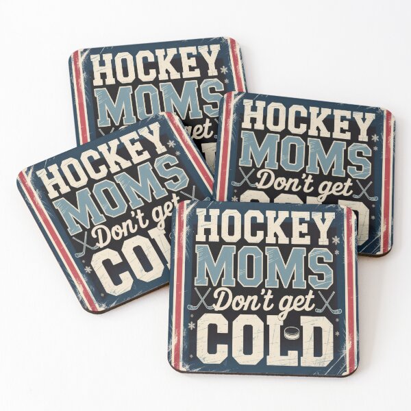 Item preview, Hockey Moms Don’t Get Cold – Funny Hockey Mom Vintage Design designed and sold by InspiredCreatives.