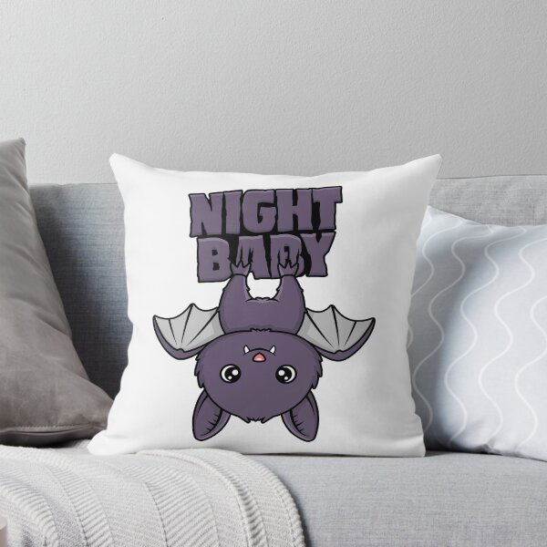 Item preview, Cute Night Baby Bat Cartoon Hanging Illustration designed and sold by Oblique21.