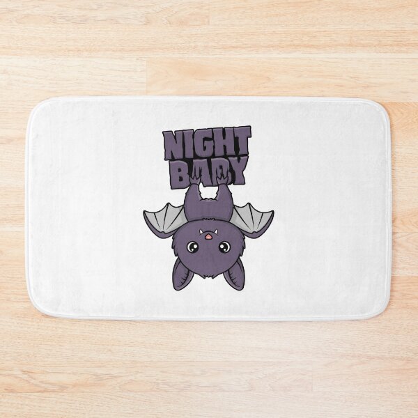 Item preview, Cute Night Baby Bat Cartoon Hanging Illustration designed and sold by Oblique21.
