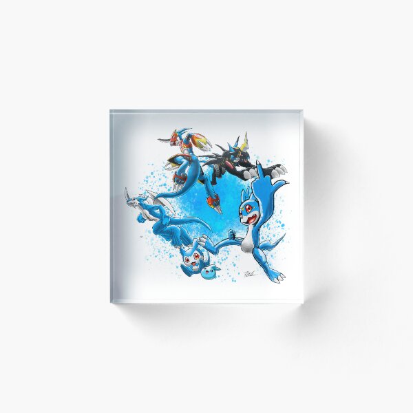 Artikelvorschau, Veemon und seine Digi-Entwicklungen entworfen und verkauft von RobertIlustrado.