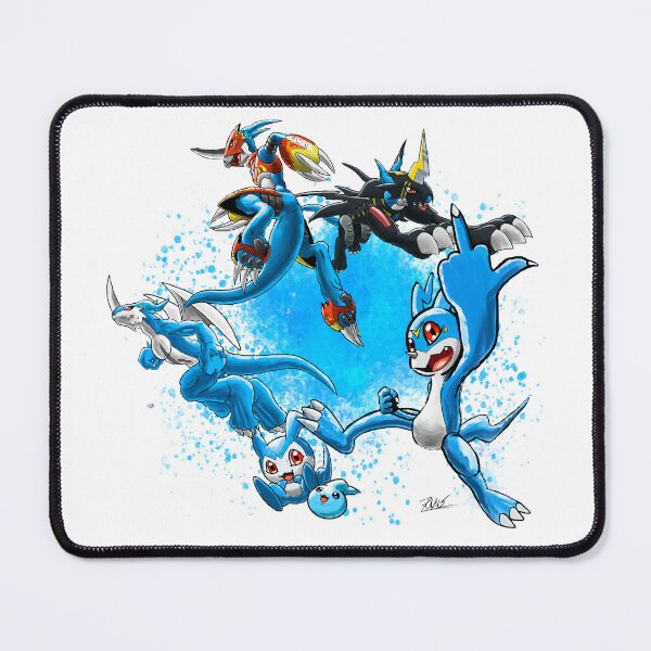 Item preview, Veemon and its Digi evolutions designed and sold by RobertIlustrado.
