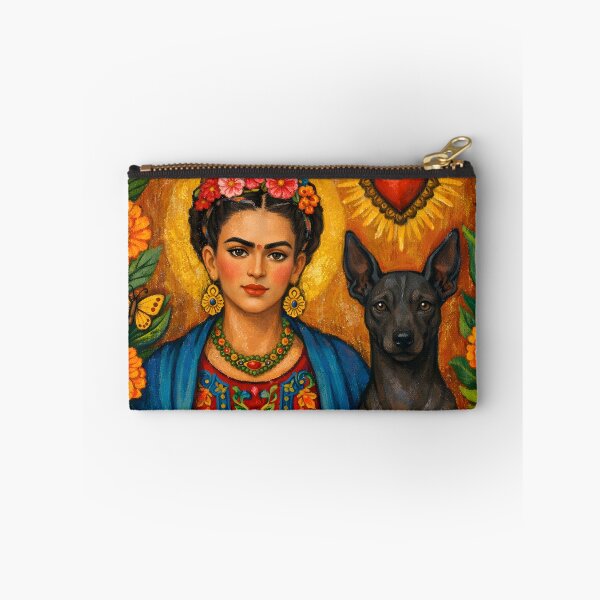 Item preview,  Best Dog Mum Ever Cute Folk Art Dog Lover Gift Xolo Frida Kahlo designed and sold by SoniaSarkali.