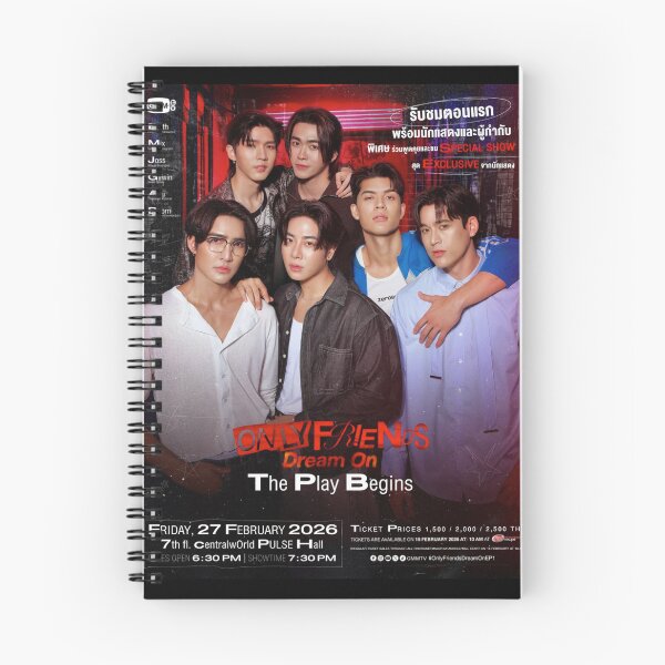 Item preview, Only Friends Dream On 2026 BL series thai boys love earth mix joss gawin aou boom  designed and sold by Kpop-Noona.