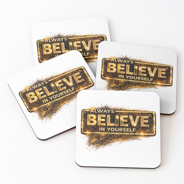 Item preview, Always Believe In Yourself Gold designed and sold by HarshArtPalette.