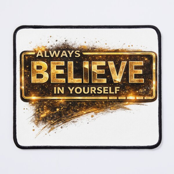 Item preview, Always Believe In Yourself Gold designed and sold by HarshArtPalette.
