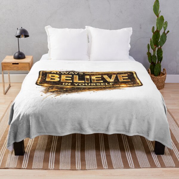 Item preview, Always Believe In Yourself Gold designed and sold by HarshArtPalette.