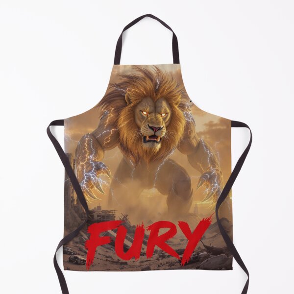 Item preview, The Fury Lion Print designed and sold by Lichentroupe63.