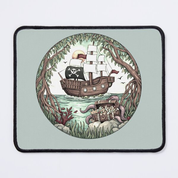 Item preview, Under the Mangrove Tree (vintage style.) designed and sold by AHappyTurtle.