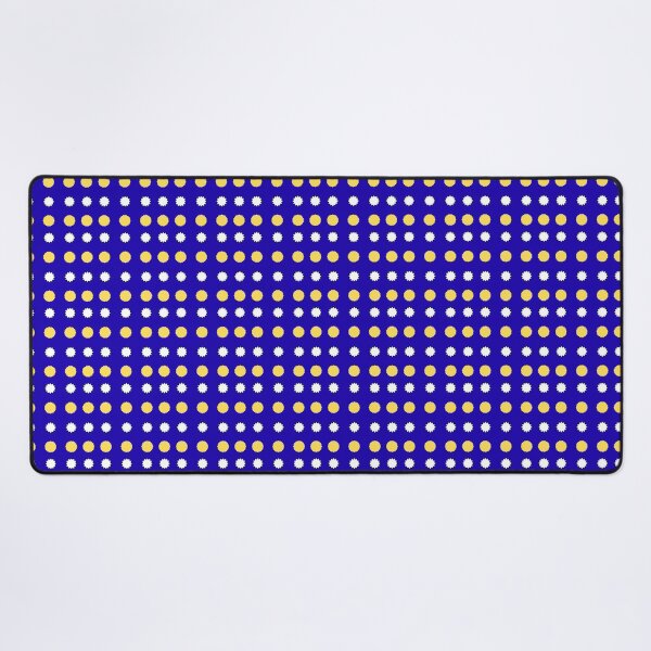 Item preview, White and Yellow Alternating Stars on Dark Blue background pattern designed and sold by fev-rocks.