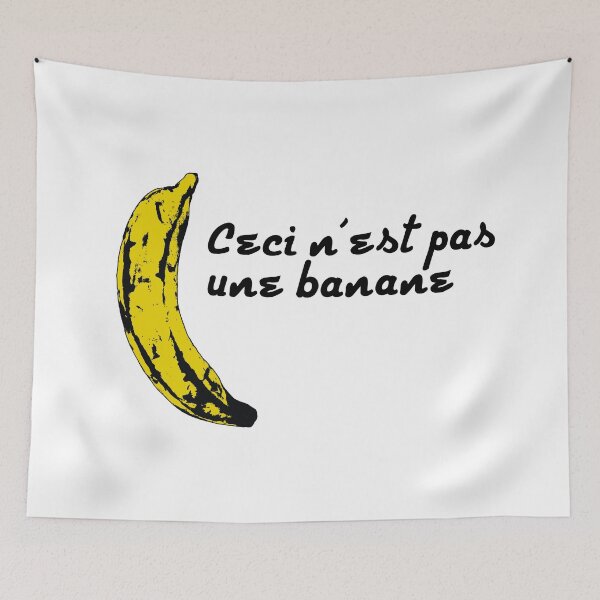 Item preview, This Is Not A Banana | Pop Art designed and sold by MammothArt.