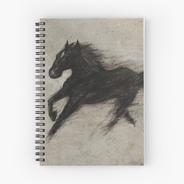 Item preview, wild black horse designed and sold by dobbyf.