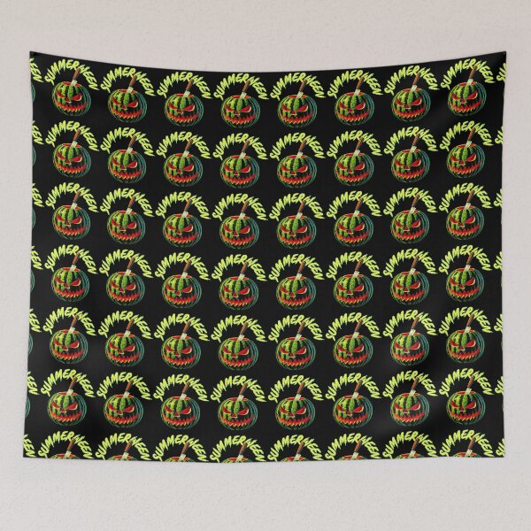 Item preview, Summerween Halloween Summer Jack-O-Melon designed and sold by ereyeshorror.