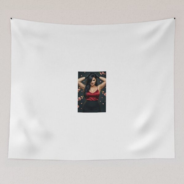 Item preview, Cassandra Kaine Peach Blossoms In Red Satin designed and sold by CathryneDelamort.