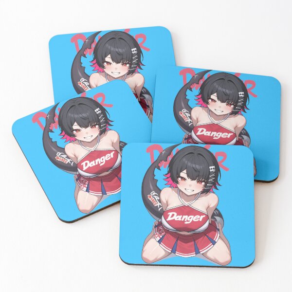 Item preview, Danger Smile – Neon Devil Cheer Anime Street Pinup designed and sold by Jimakmo.