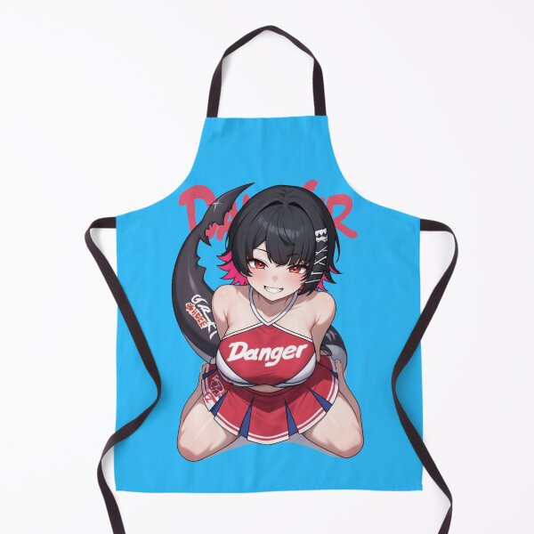Item preview, Danger Smile – Neon Devil Cheer Anime Street Pinup designed and sold by Jimakmo.