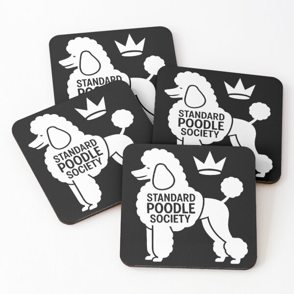 Item preview, Standard Poodle Society designed and sold by theartfulaspie.