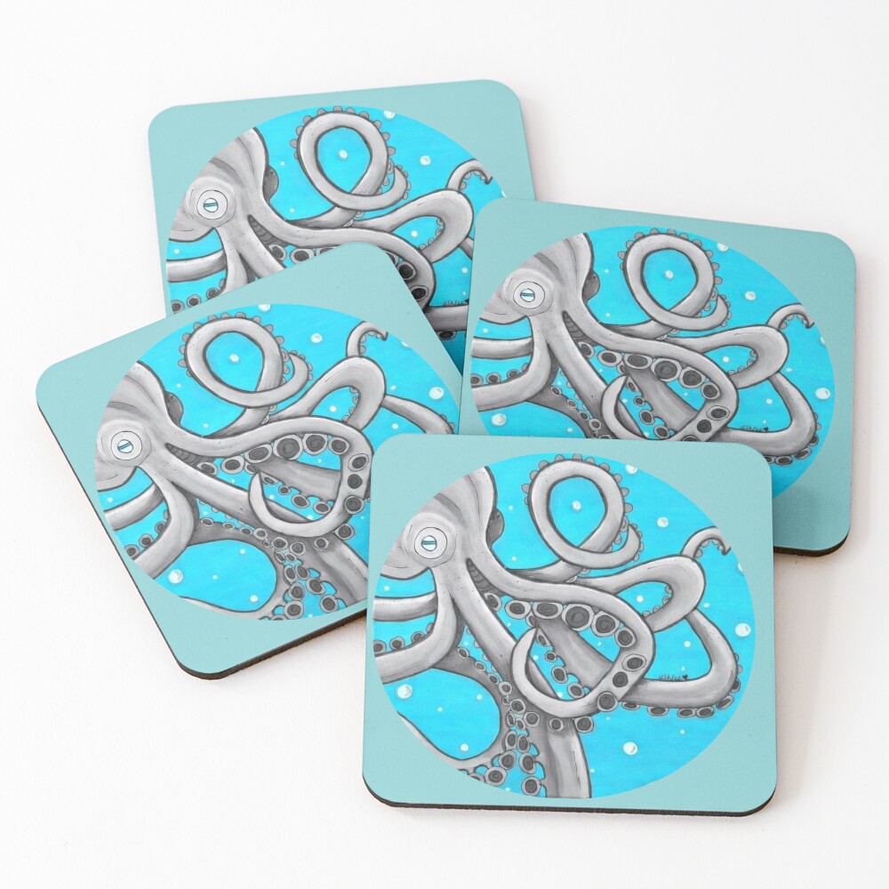 Item preview, Coasters (Set of 4) designed and sold by AHappyTurtle.