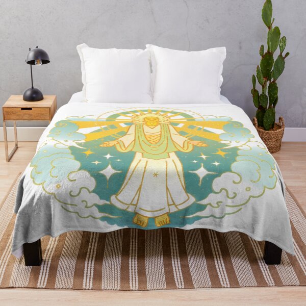 Item preview, GOD Whimsical Illustrations Fantasy Landscapes Capturing Imagination Wonder designed and sold by ART ATTACK ZONE.