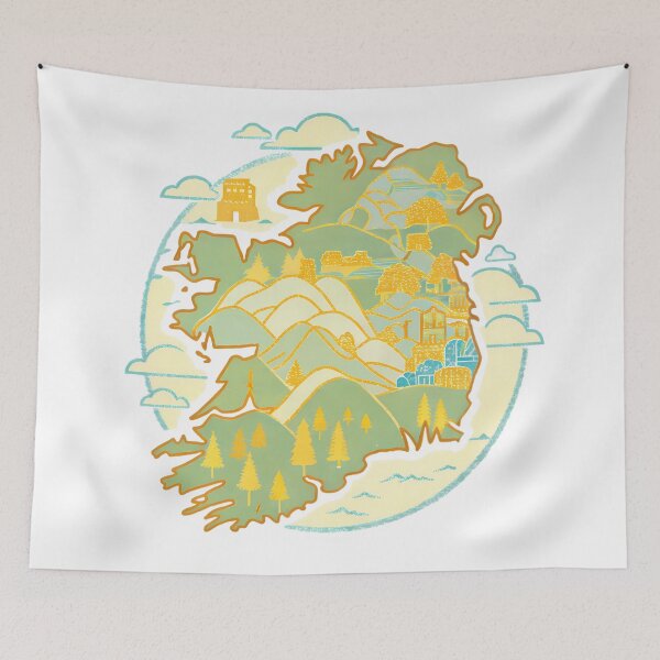Item preview, Trees Whimsical Illustrations Fantasy Landscapes Capturing Imagination Wonder designed and sold by ART ATTACK ZONE.
