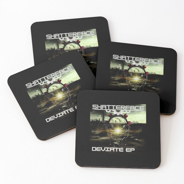 Item preview, Shatterface Deviate EP Industrial Metal Sci-Fi Art designed and sold by oliverkstoks.