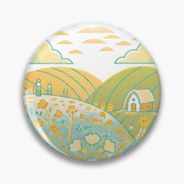 Item preview, Farm Whimsical Illustrations Fantasy Landscapes Capturing Imagination Wonder designed and sold by ART ATTACK ZONE.