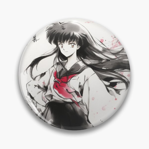 Item preview, Kagome Sumi-e designed and sold by AnimeArsenalPrints.