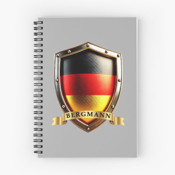 Artikelvorschau, Bergmann Germany Siname Shield entworfen und verkauft von Highlandkings.