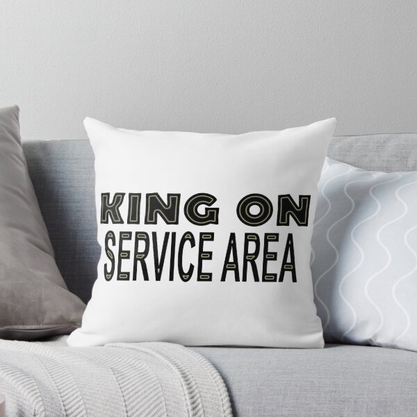 Artikelvorschau, King on Service Area. Männer Frauen Kinder entworfen und verkauft von fatshirt.