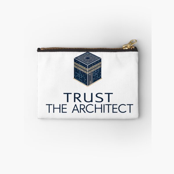 Artikelvorschau, Trust The Architect Kaaba Muslim T-Shirt | Minimalistisches islamisches Streetwear-T-Shirt für Hajj, Umrah und Glaubensliebhaber entworfen und verkauft von Vajid Designs .
