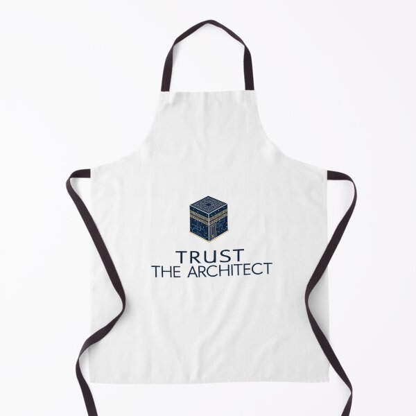 Item preview, Trust The Architect Kaaba Muslim T-Shirt | Minimal Islamic Streetwear Tee for Hajj, Umrah & Faith Lovers designed and sold by Vajid Designs .