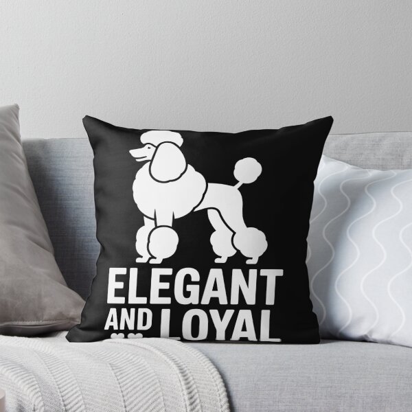Item preview, Elegant and Loyal Standard Poodle designed and sold by theartfulaspie.