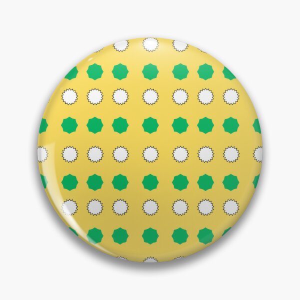 Item preview, White and Green Alternating Stars on Yellow background pattern designed and sold by fev-rocks.