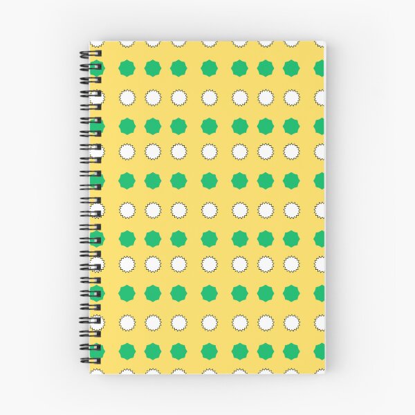 Item preview, White and Green Alternating Stars on Yellow background pattern designed and sold by fev-rocks.