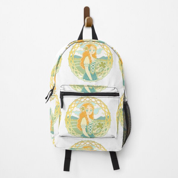 Item preview, Irish Girl Illustrations Fantasy Landscapes Capturing Imagination Wonder designed and sold by ART ATTACK ZONE.