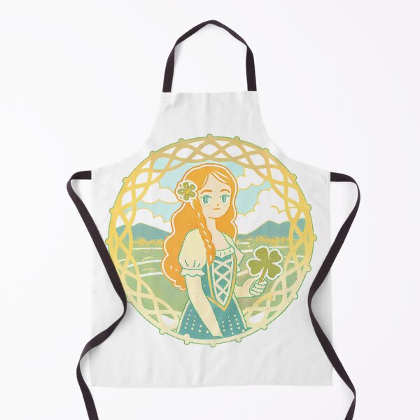 Item preview, Irish Girl Illustrations Fantasy Landscapes Capturing Imagination Wonder designed and sold by ART ATTACK ZONE.