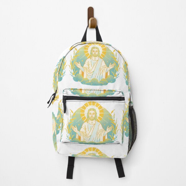 Item preview, JESUS Whimsical Illustrations Fantasy Landscapes Capturing Imagination Wonder designed and sold by ART ATTACK ZONE.