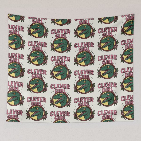 Item preview, Clever Girl Jurassic Park designed and sold by ChunkByChunk.