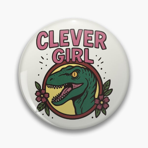 Item preview, Clever Girl Jurassic Park designed and sold by ChunkByChunk.