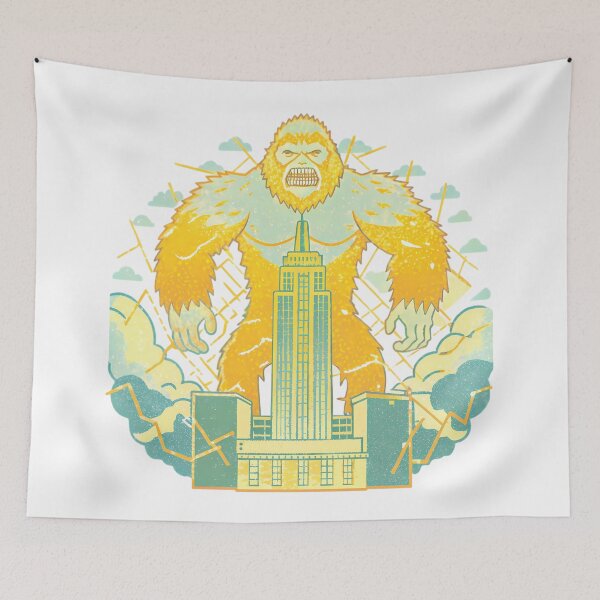 Item preview, Gorilla Whimsical Illustrations Fantasy Landscapes Capturing Imagination Wonder designed and sold by ART ATTACK ZONE.